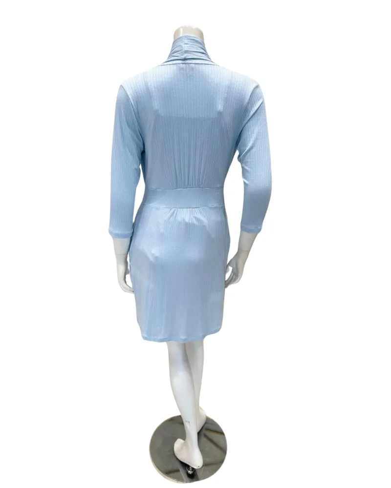 620 Lagoon Pointelle Modal Short Morning Robe