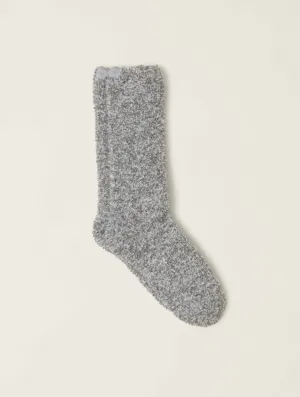 Barefoot Dreams Socks - Heathered Moonbeam