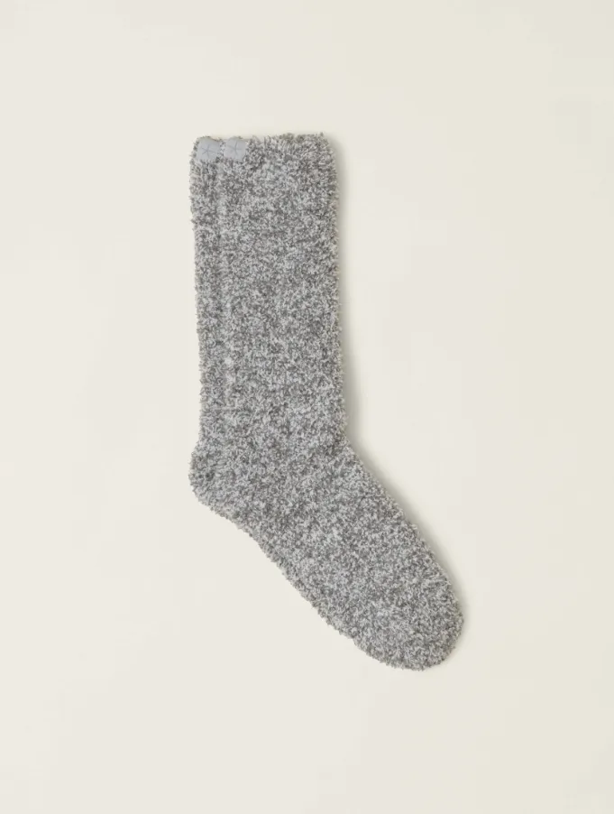 Barefoot Dreams Socks - Heathered Moonbeam