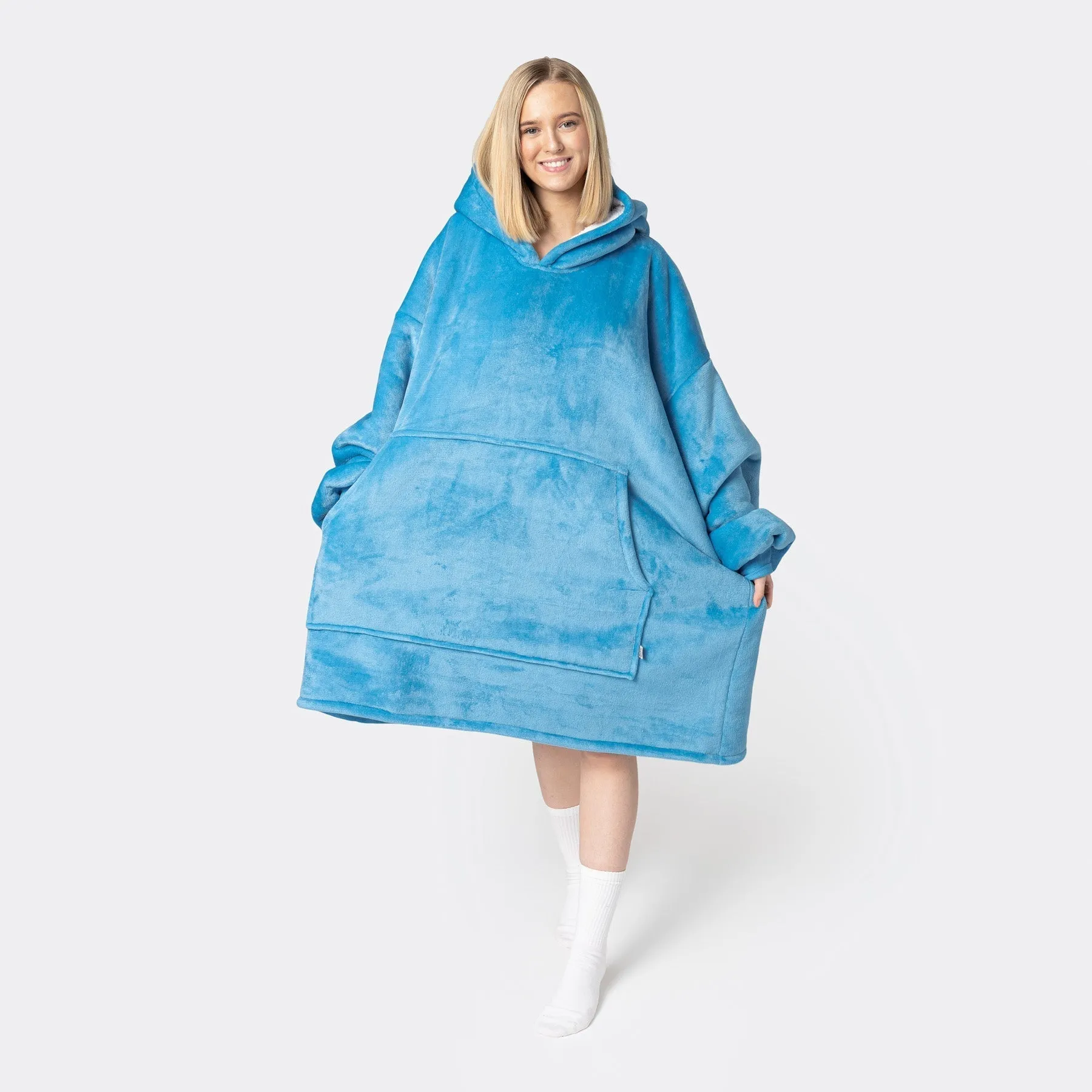 Blue HappyHoodie