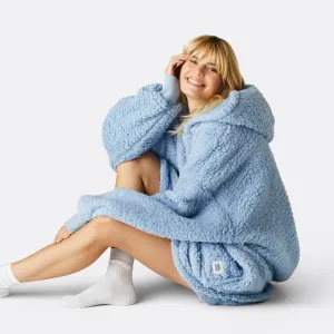 Blue Sherpa HappyHoodie