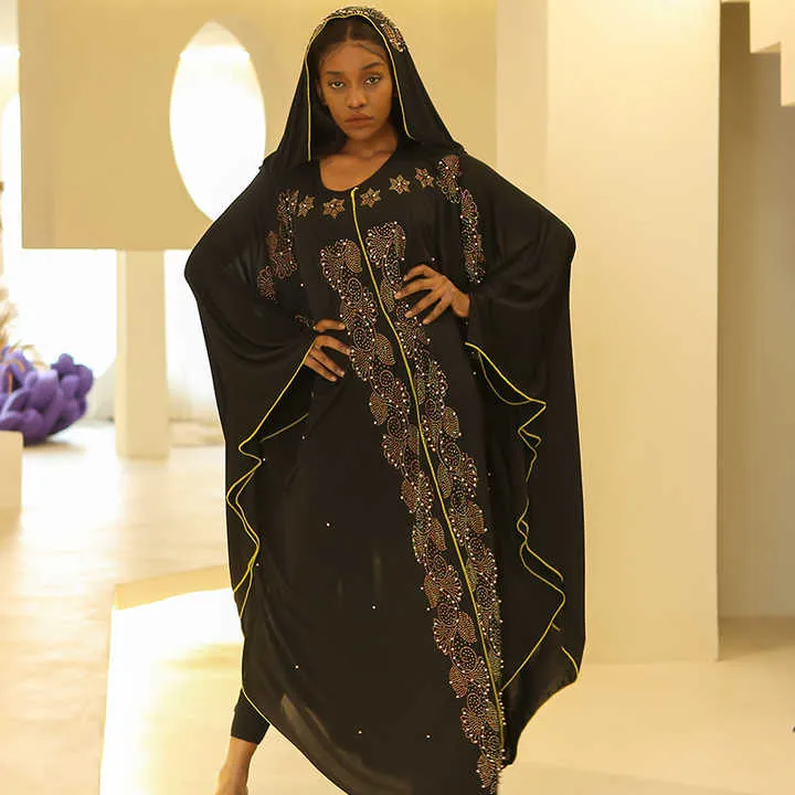 China Abaya in Dubai Black Robe-عباية صينية