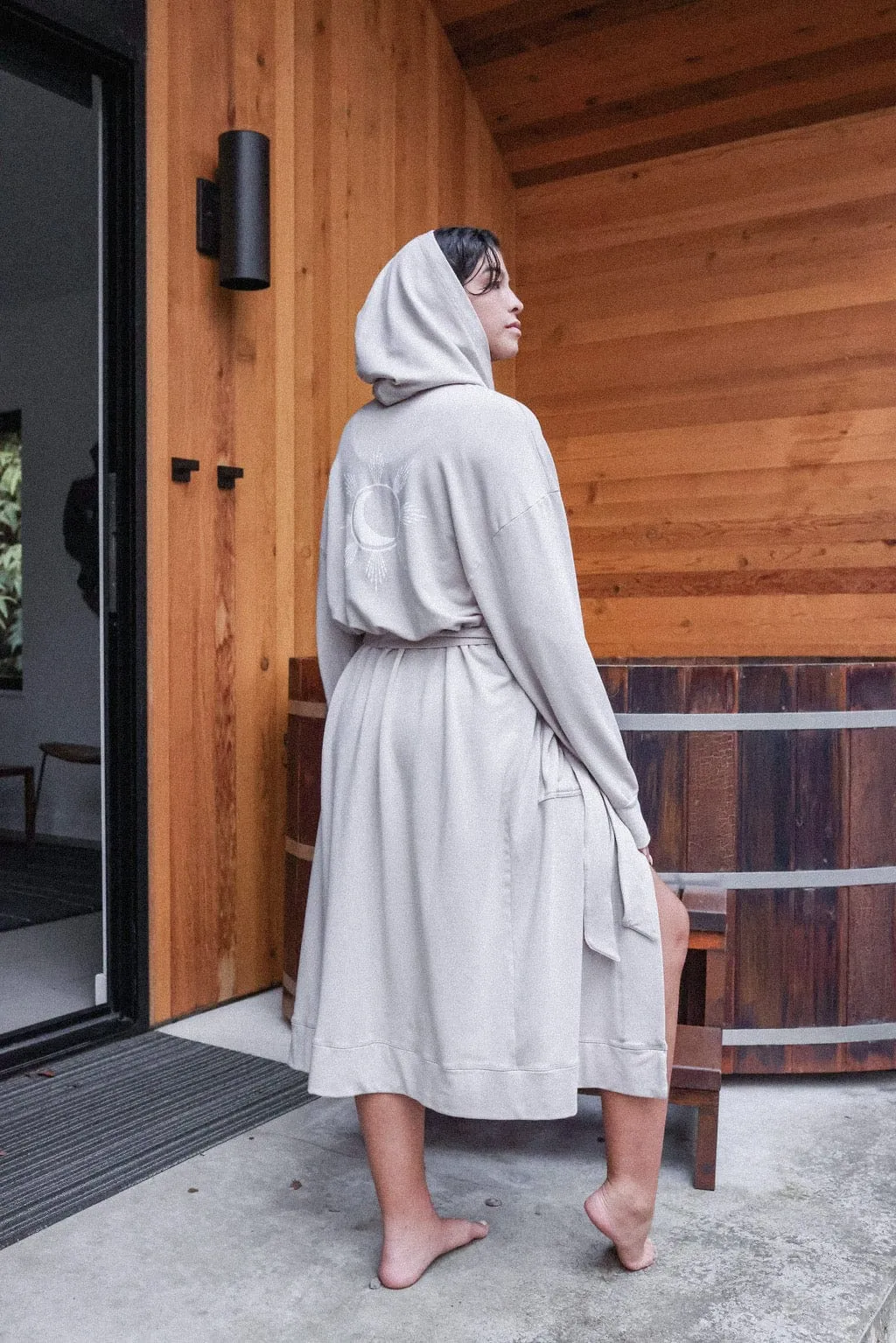 Crystal Cocoon Organic Robe