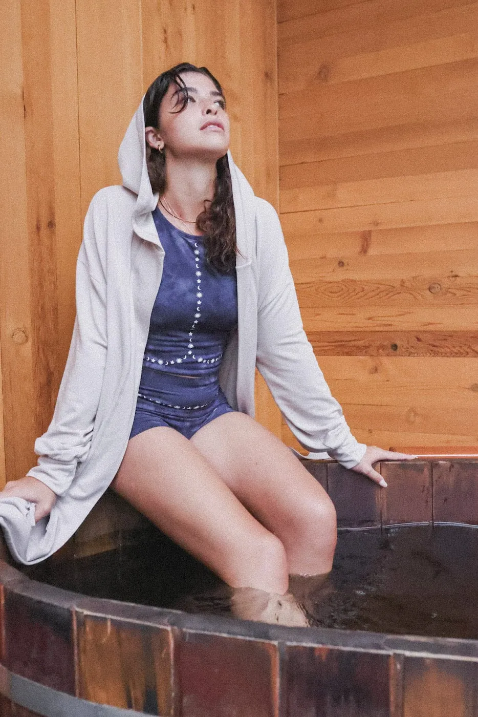 Crystal Cocoon Organic Robe