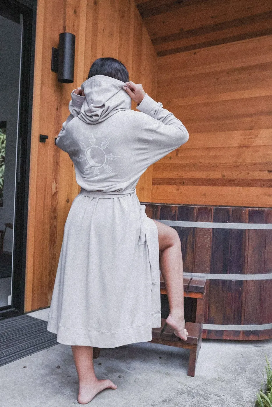 Crystal Cocoon Organic Robe