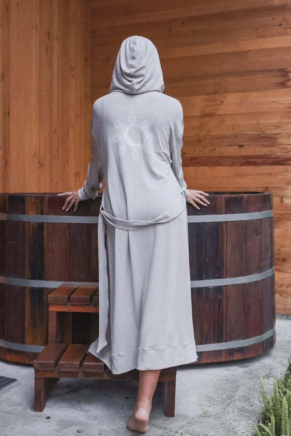 Crystal Cocoon Organic Robe