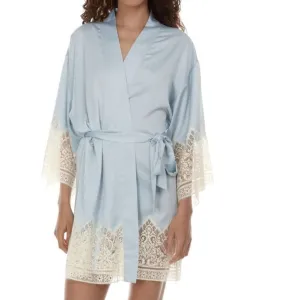 Flora Nikrooz Genevive Kimono Q80442 in Ice Flow