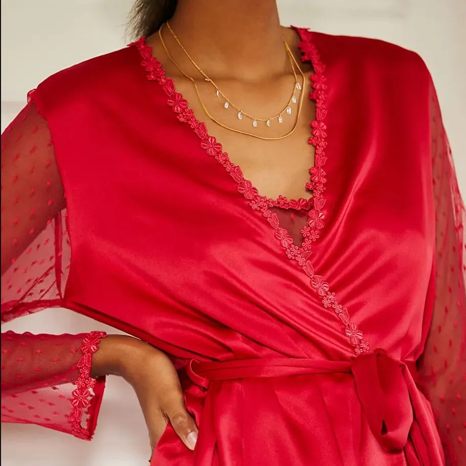Flora Nikrooz Showstopper Cover Up in Apple 8061