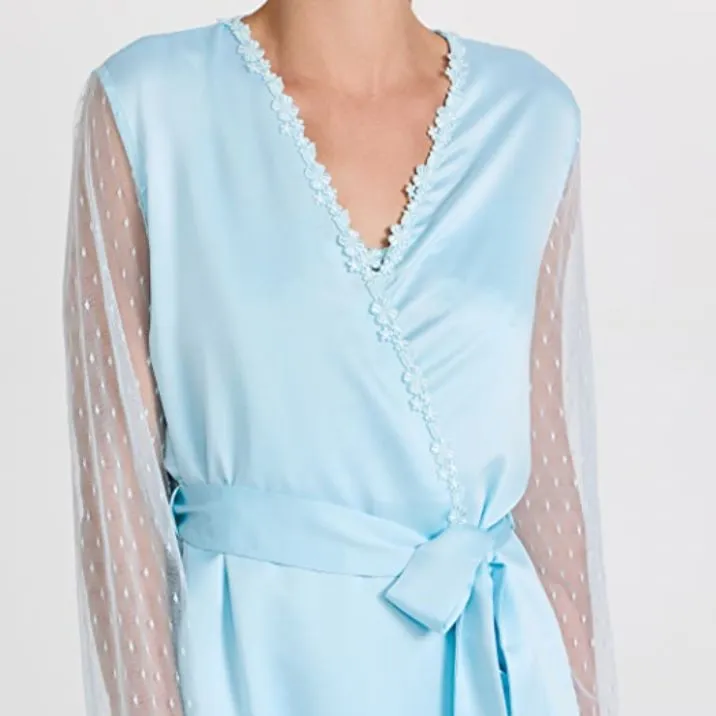 Flora Nikrooz Showstopper Cover Up in Light Blue 8061