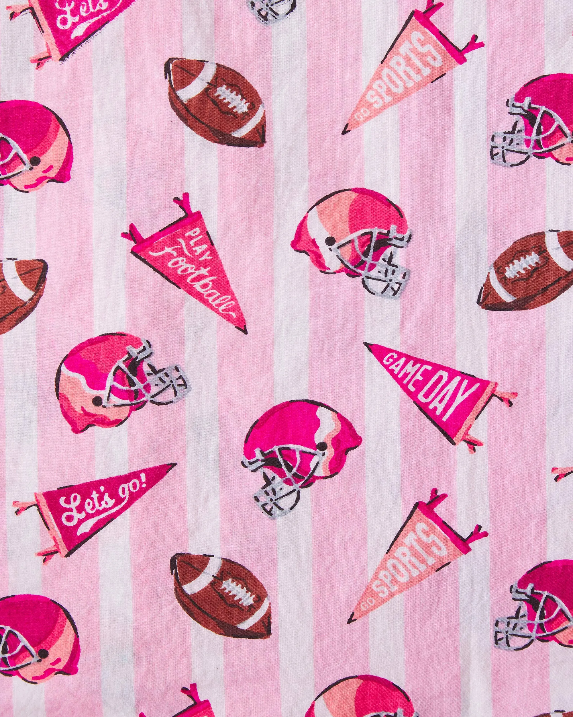 Game Day - Short PJ Set - Powder Puff
