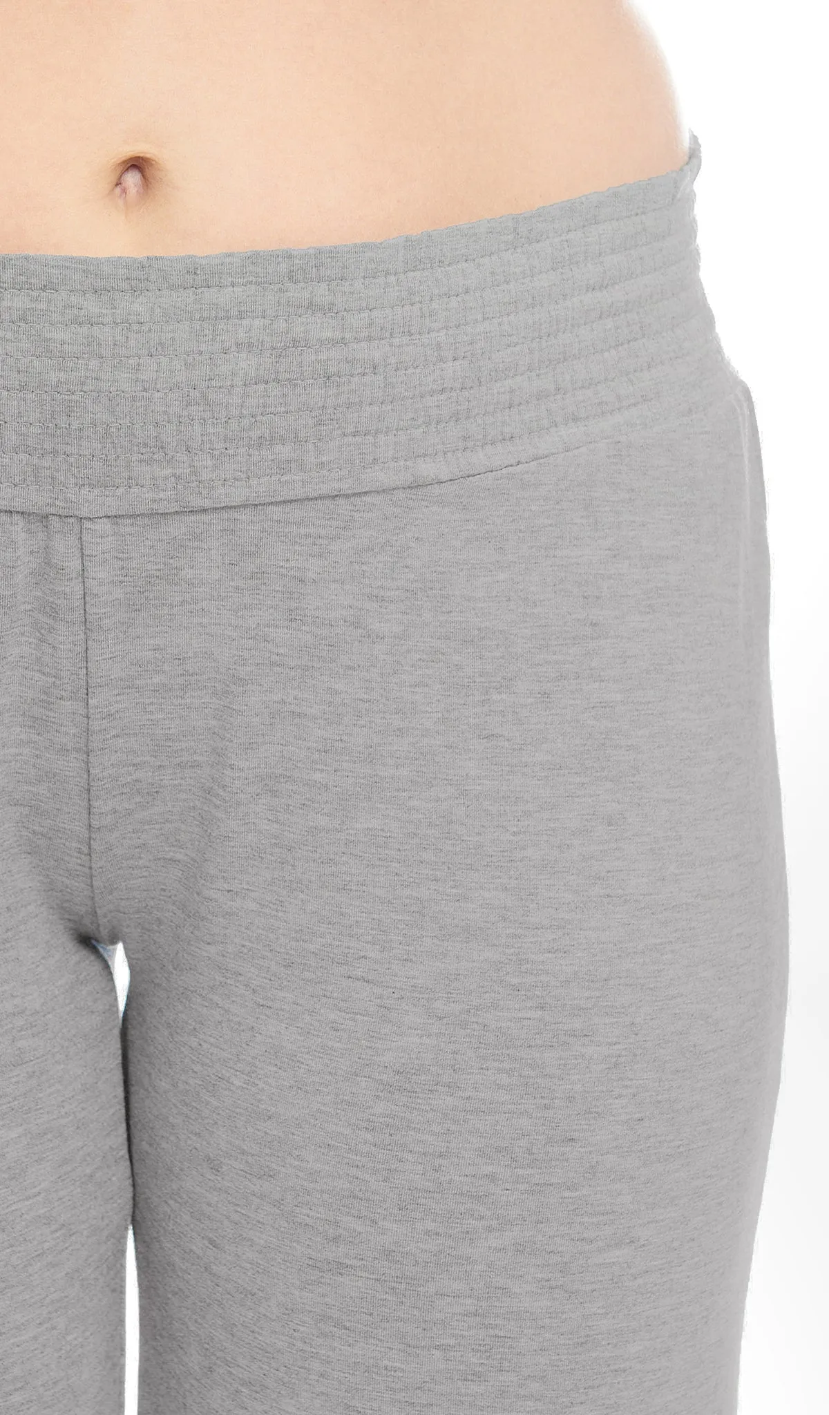 Laina 2-Piece Heather Grey Solid