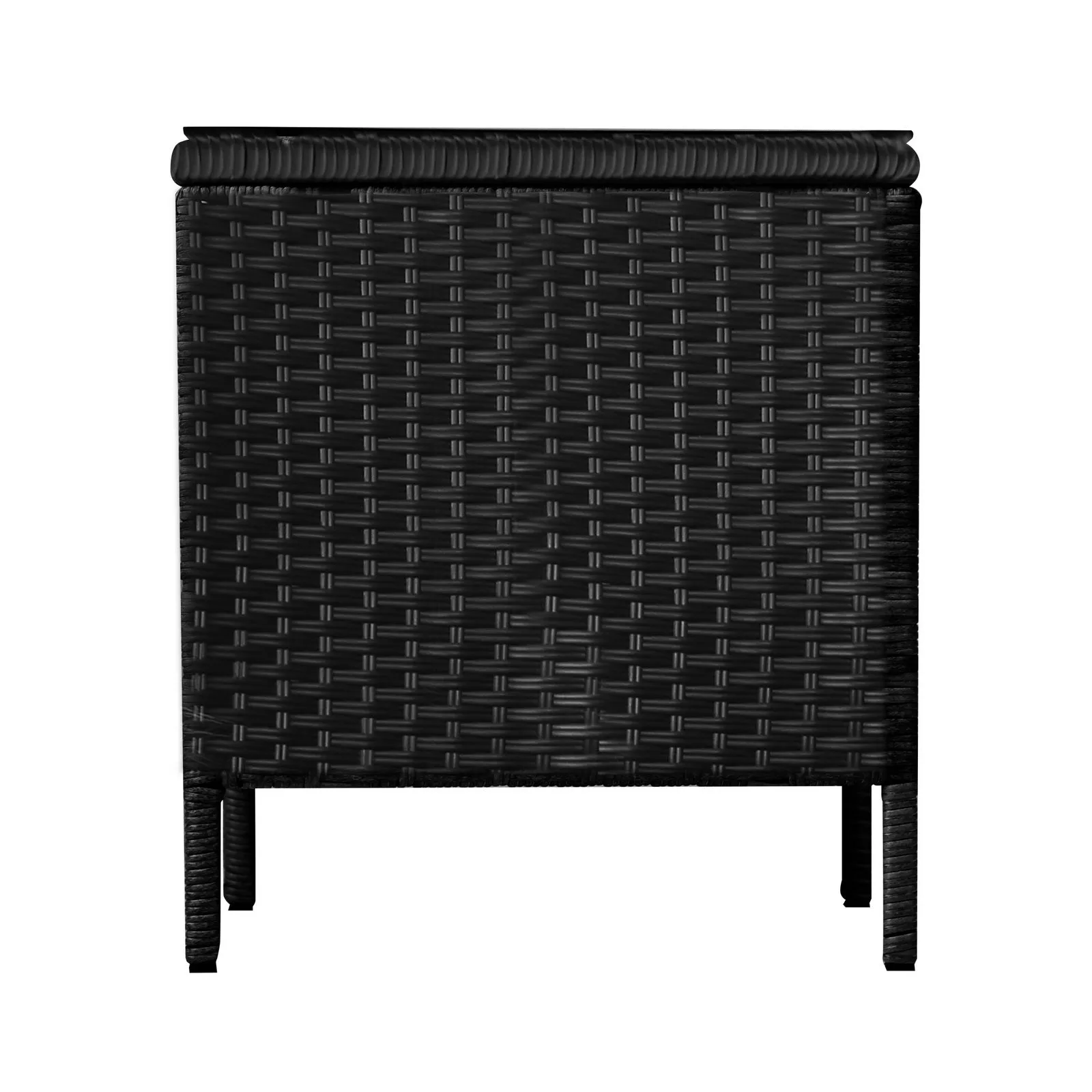 Livsip Garden Table Rattan Cafe Table Outdoor Garden Furniture Side Table