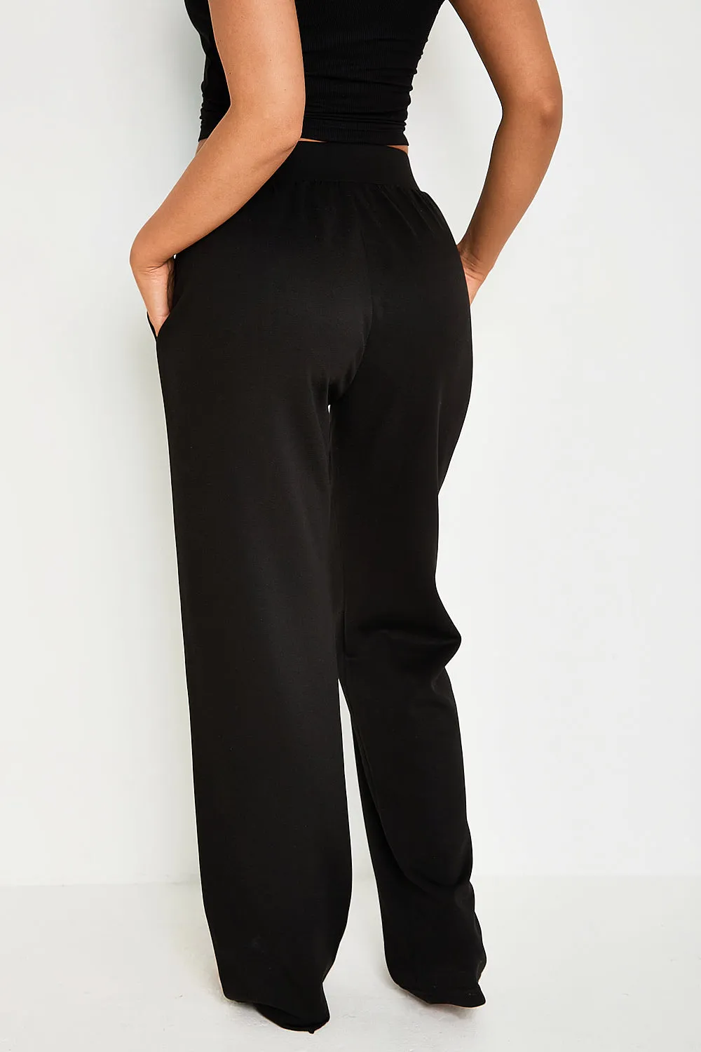Lounge Flare Jogger - Black
