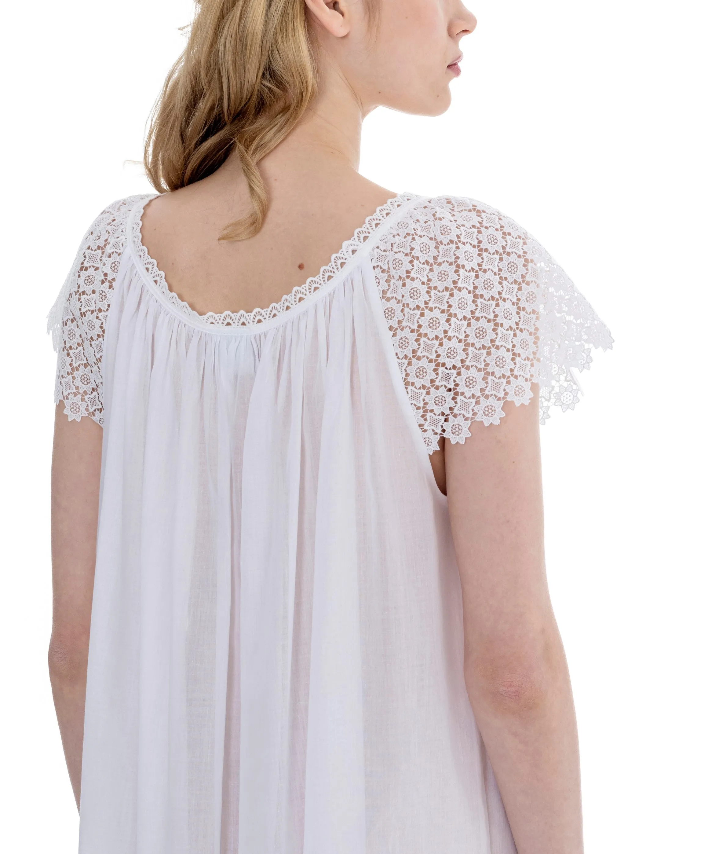 Luise BD Mousseline Nightdress (In stock, 3 day delivery)