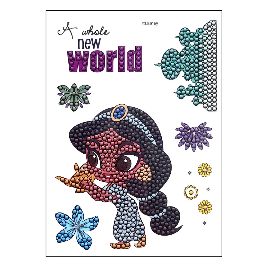 "Jasmine" Crystal Art A6 Stamp Set