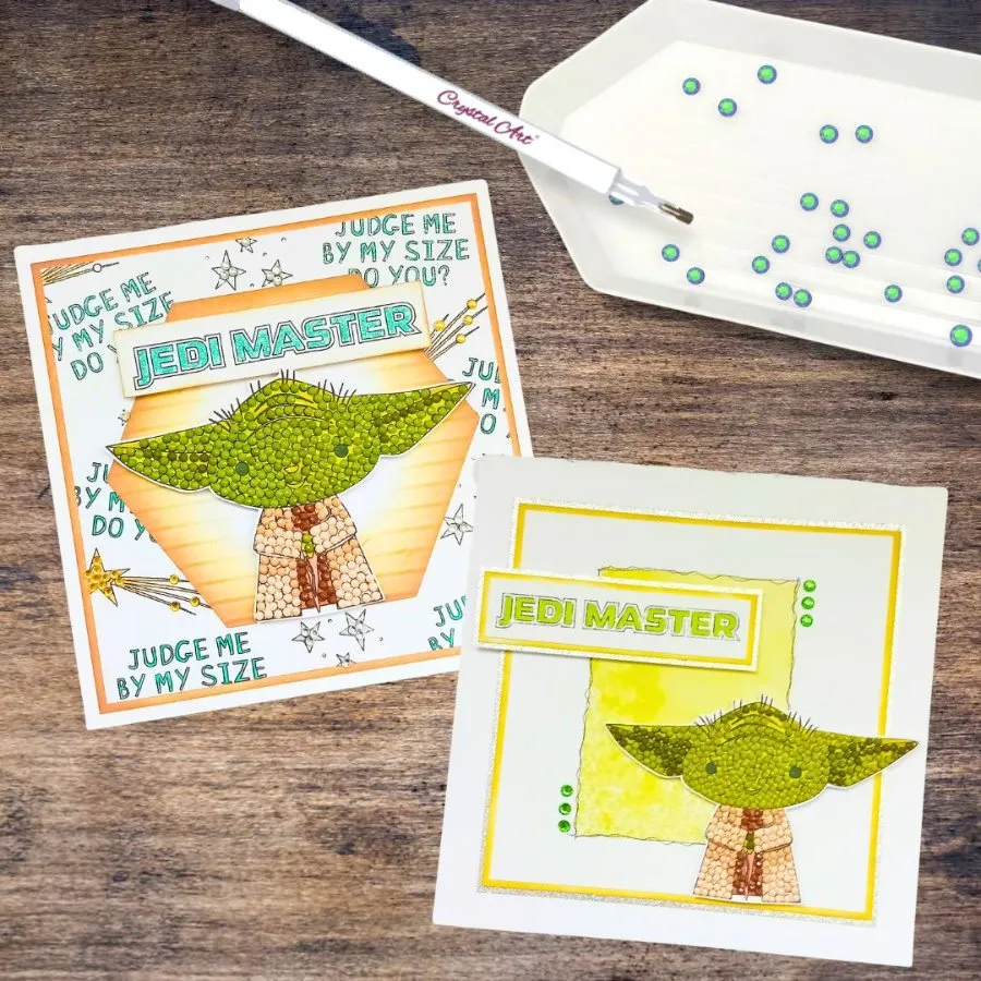 "Yoda" Crystal Art A6 Stamp Set