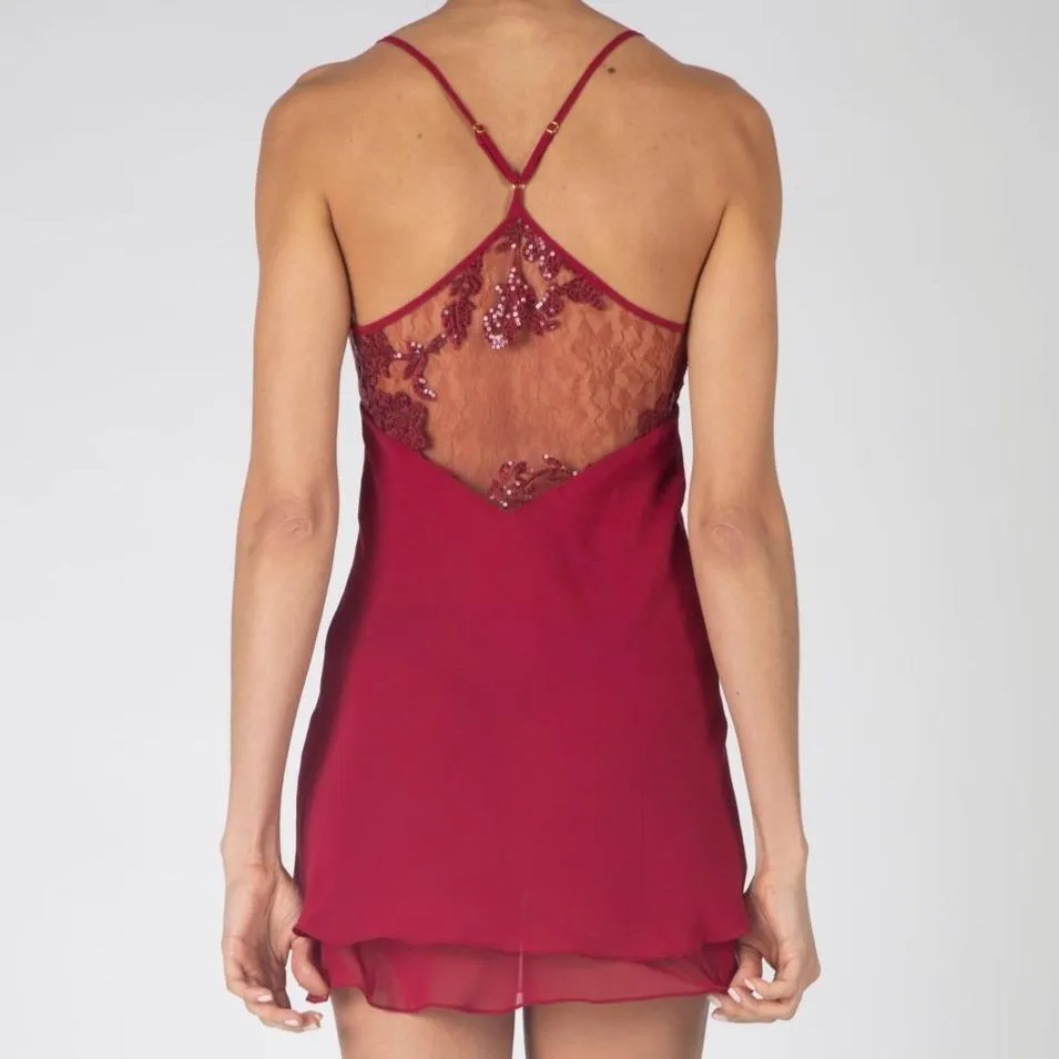 Rya Collection Charming Chemise in Sangria 261