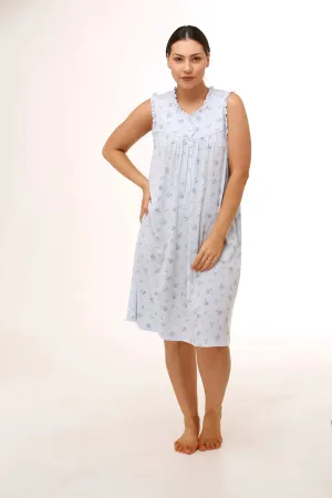 Sleeveless Carnation Nightie