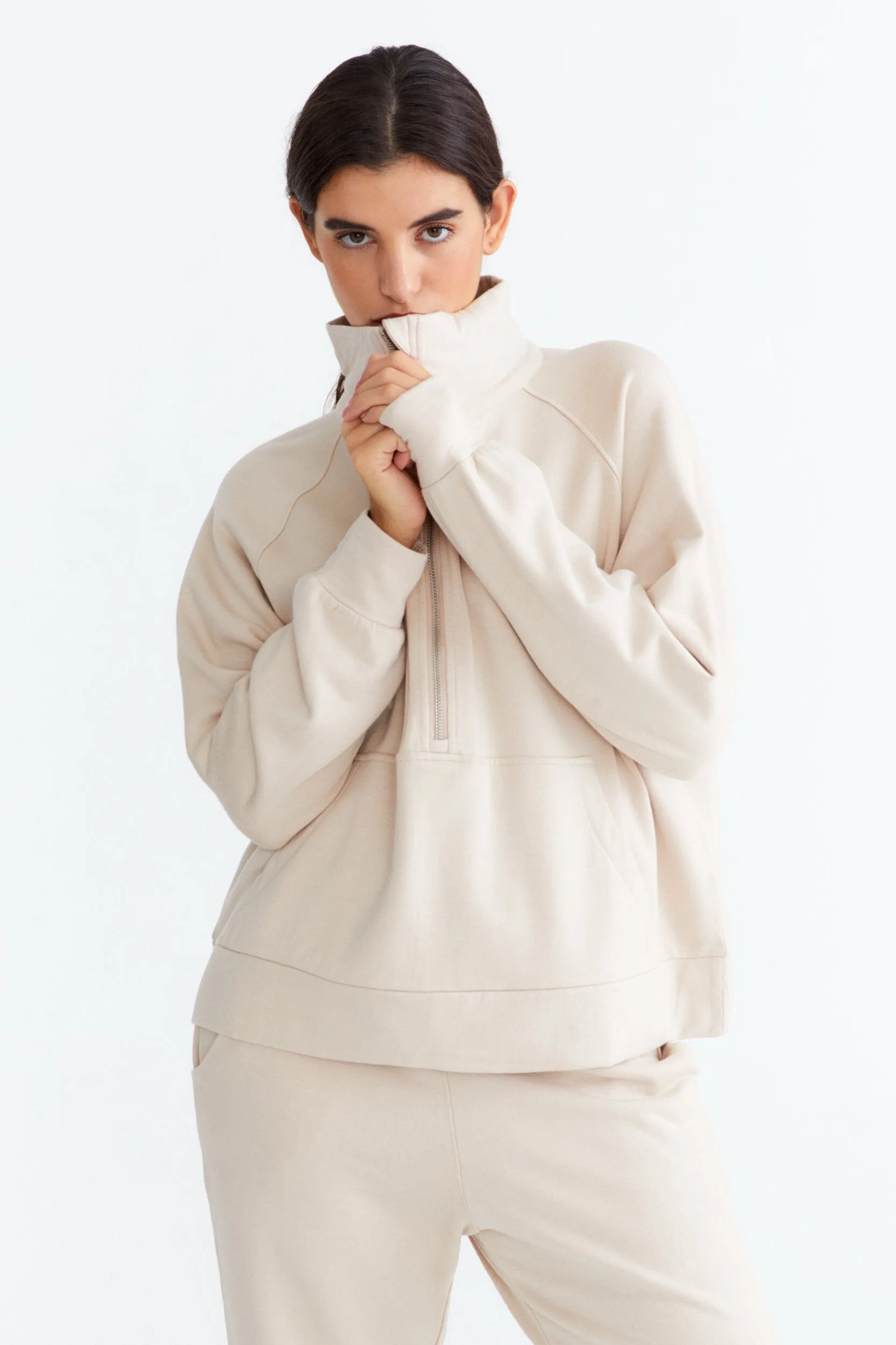 Sweatshirt Halfzip
