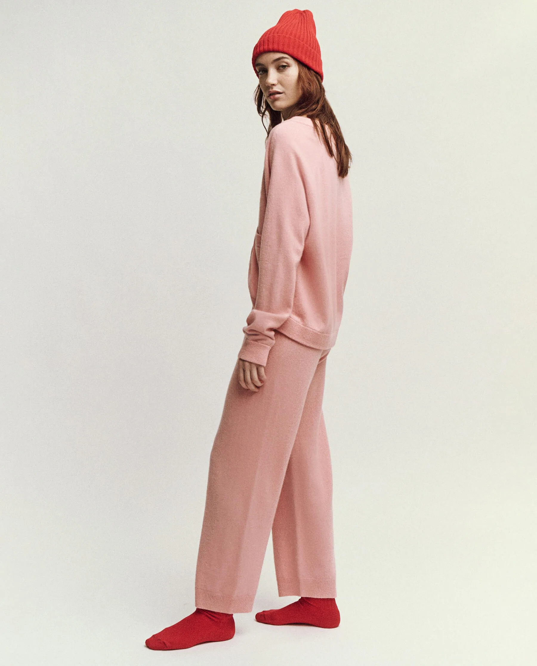 The Lantern Pant. -- Sugared Rose