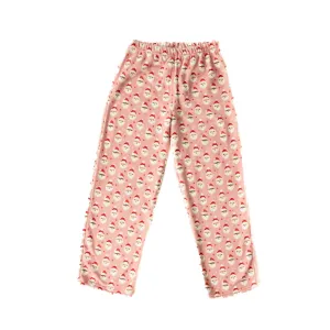 Vintage Santa Pink Plush Pants