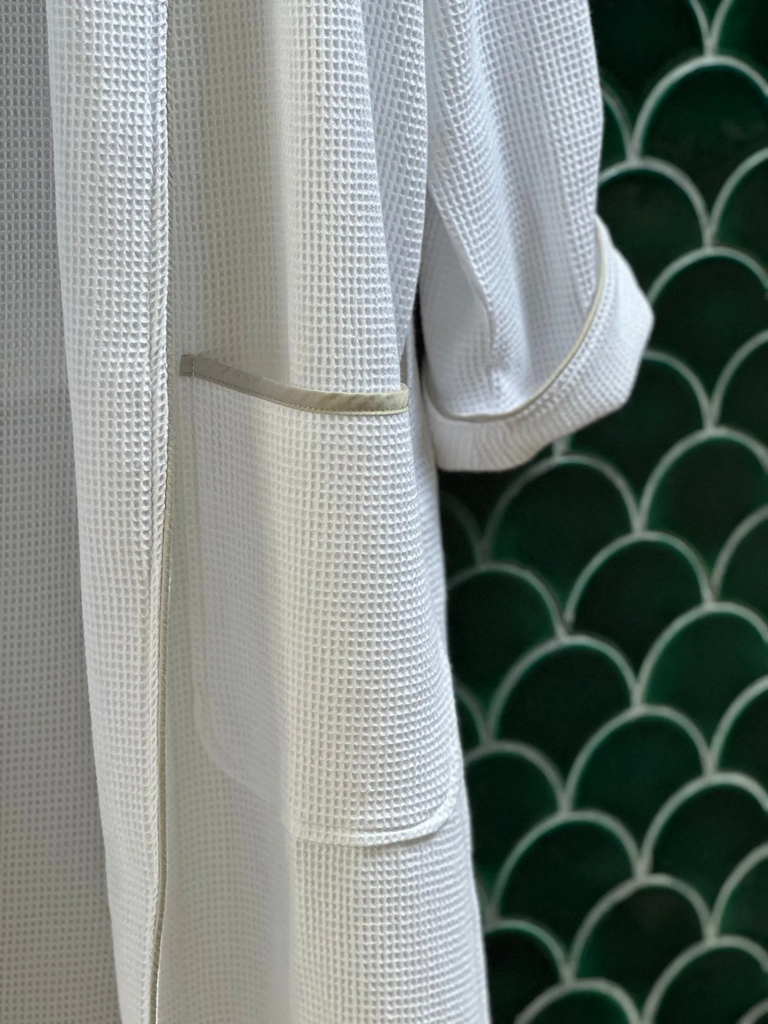 Women's Organic Waffle Spa Bathrobe (3 Colors)