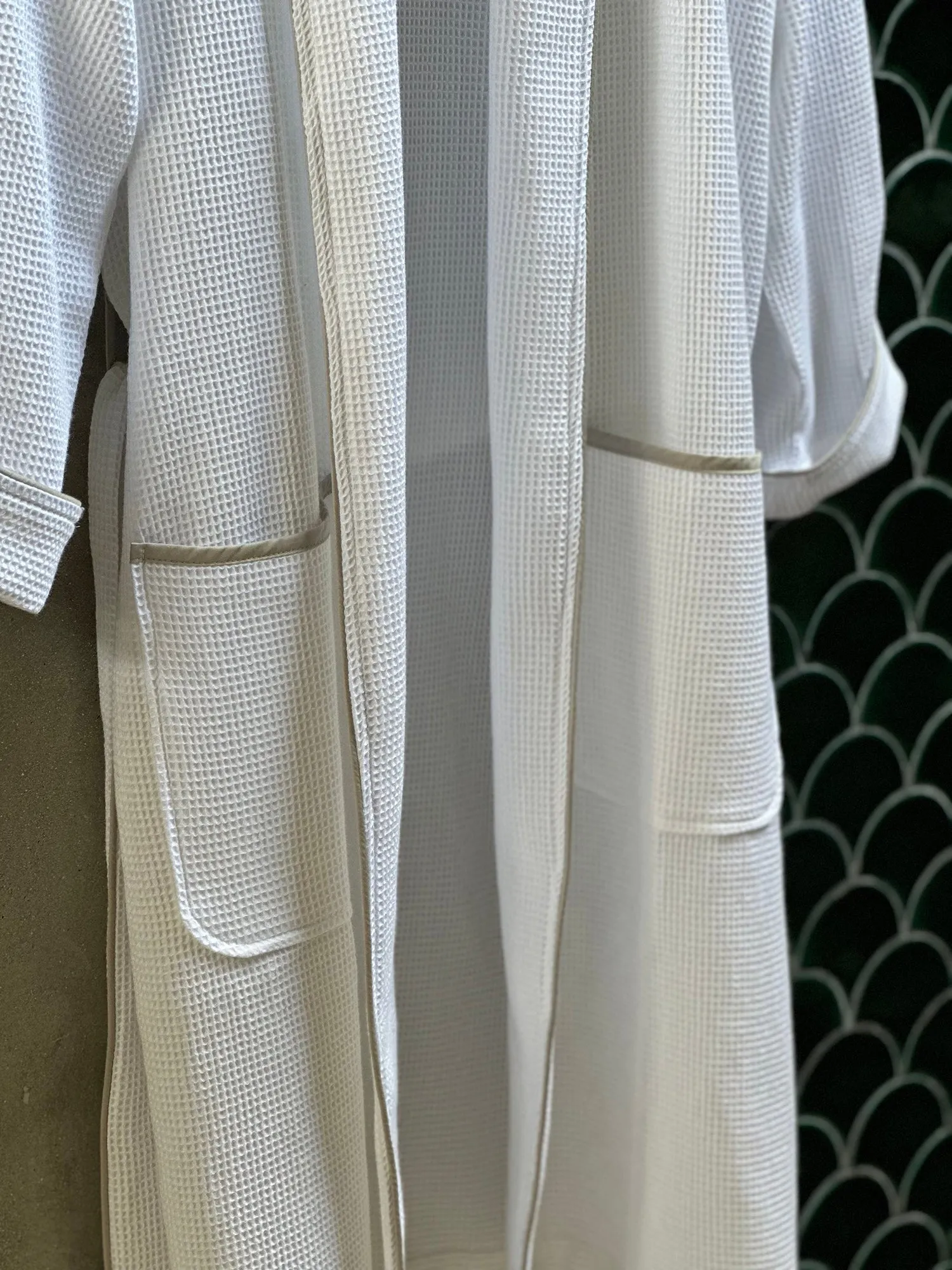 Women's Organic Waffle Spa Bathrobe (3 Colors)