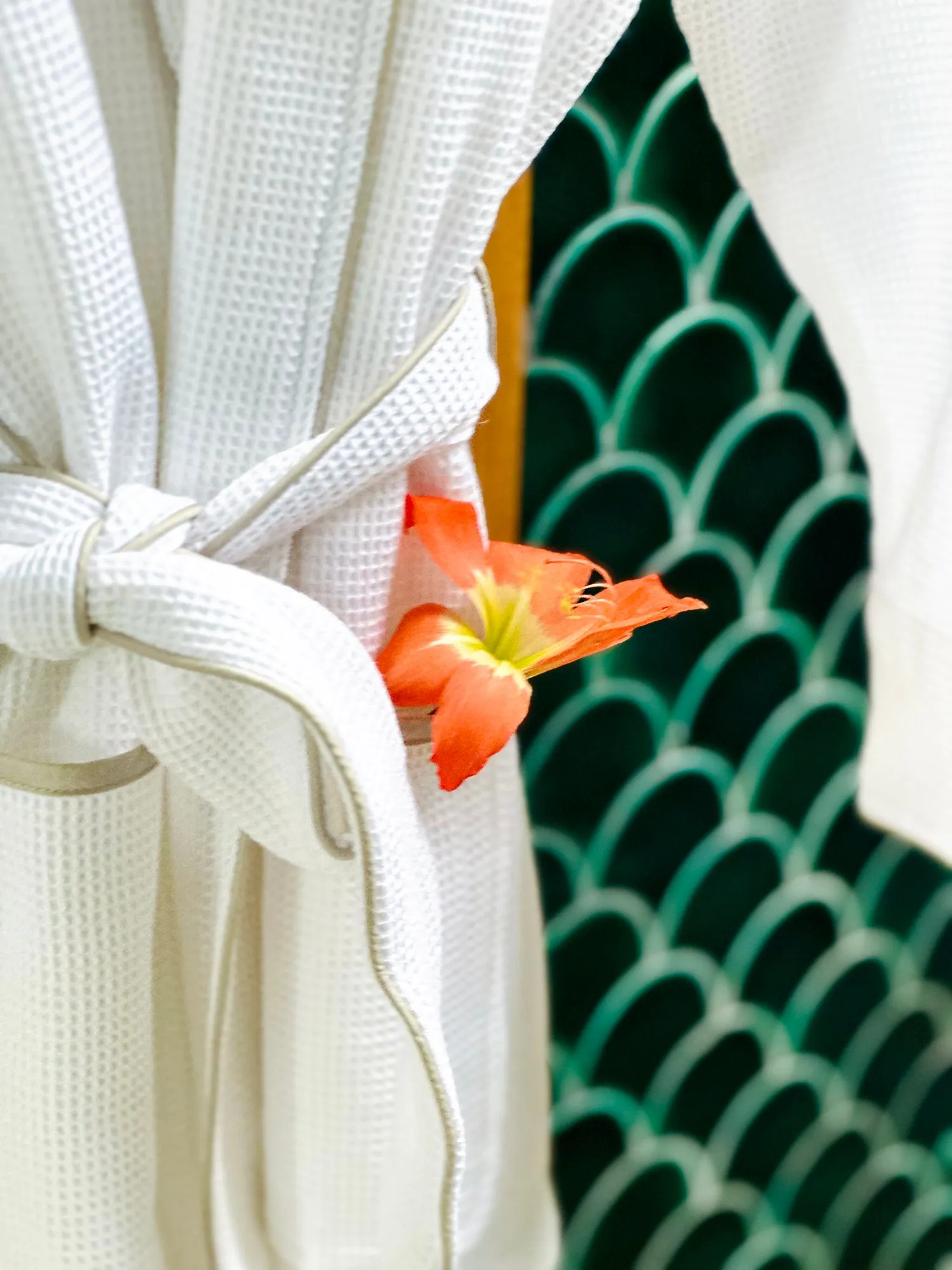 Women's Organic Waffle Spa Bathrobe (3 Colors)