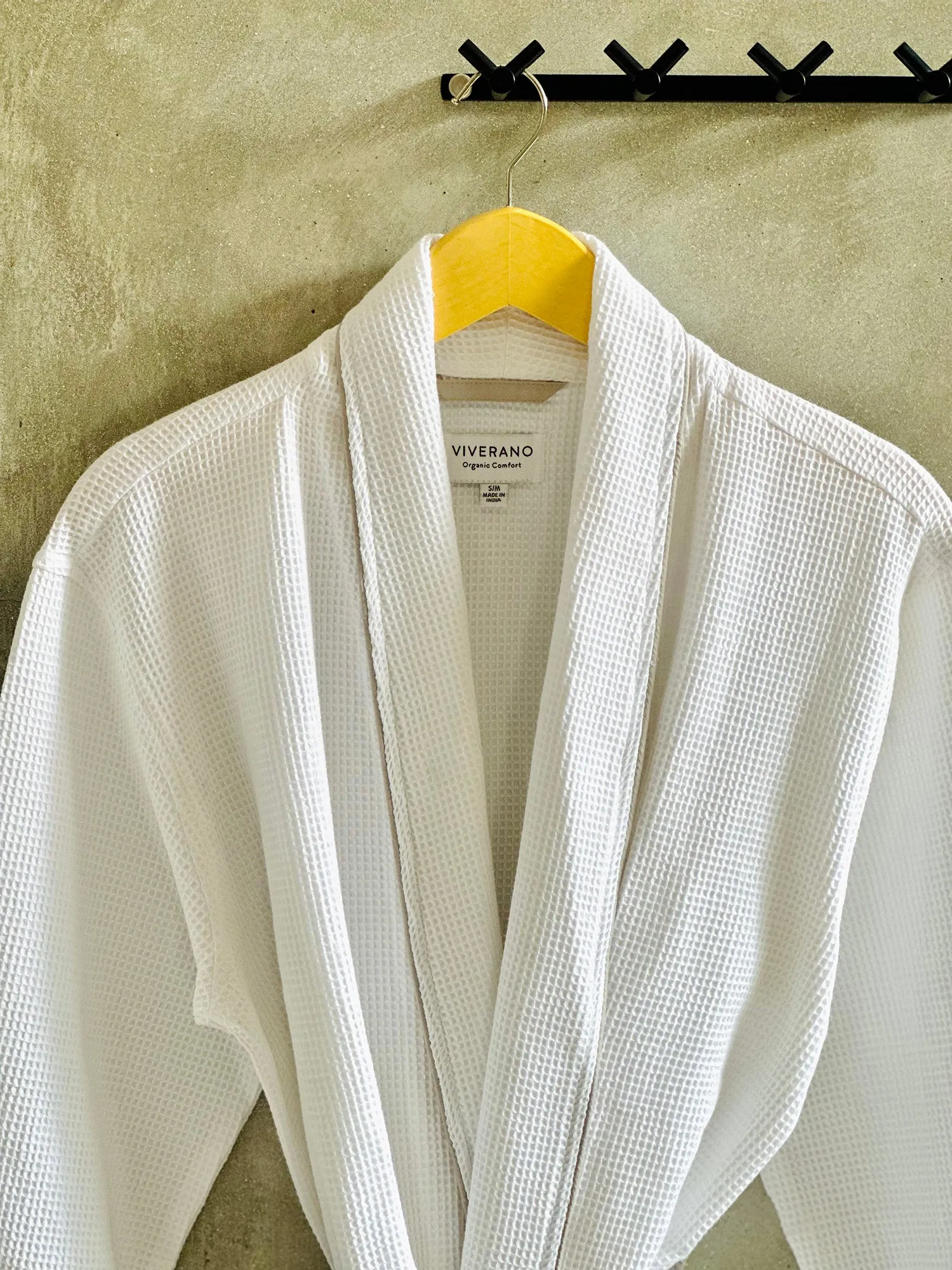 Women's Organic Waffle Spa Bathrobe (3 Colors)