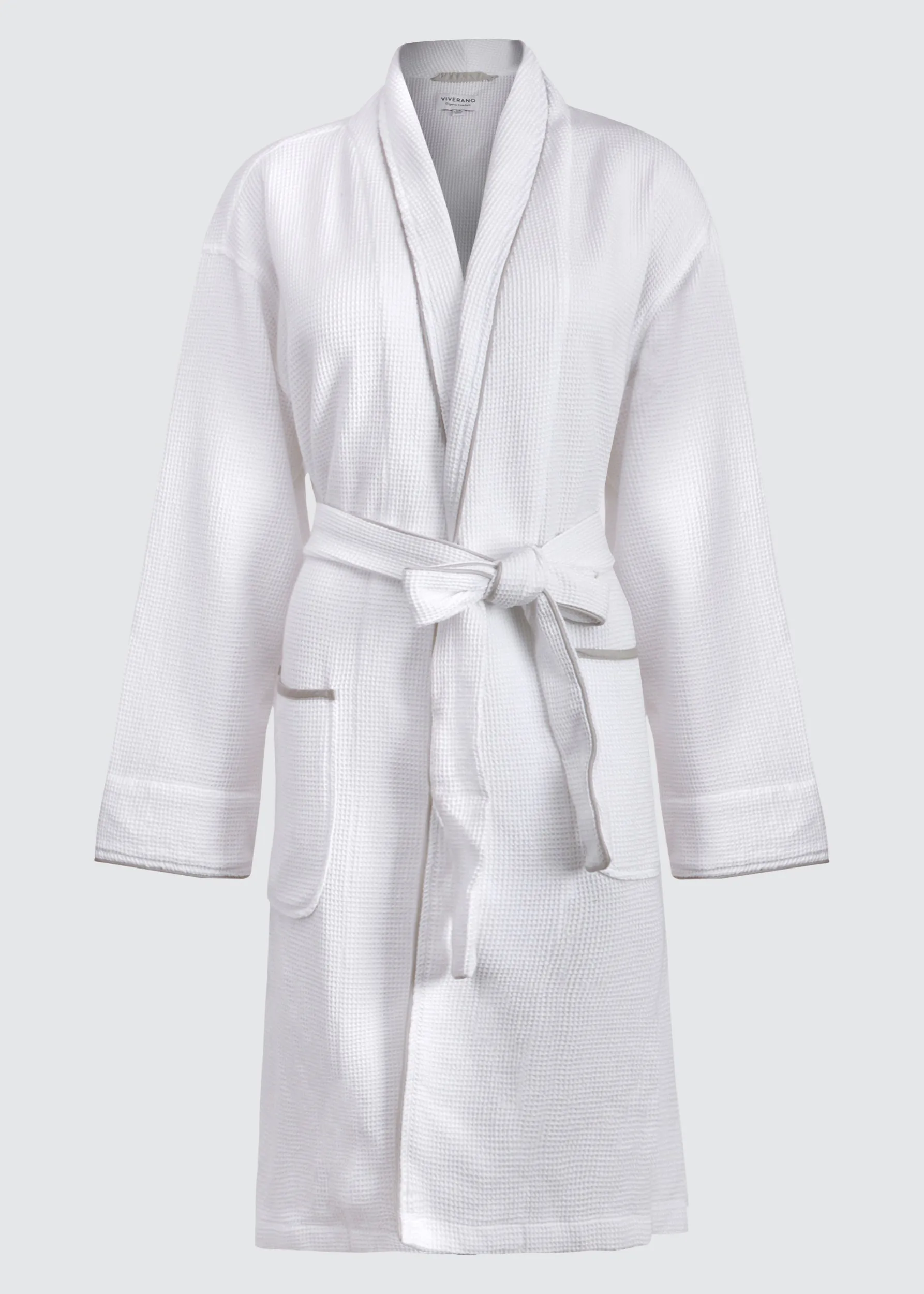 Women's Organic Waffle Spa Bathrobe (3 Colors)